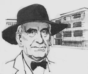 Walter Gropius, the guiding light of the Bauhaus